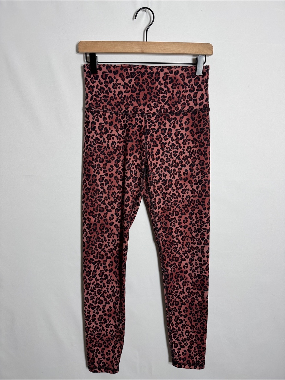 WAP103 {Balance Collection} Pink Black Cheetah Leopard Yoga Leggings Pants